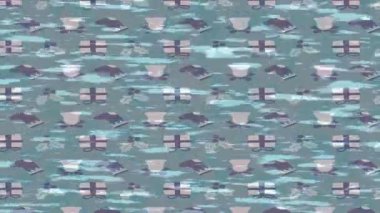 Lüks hareket projeleri için soyut tasarım stili animasyonu olan üst düzey dijital doku