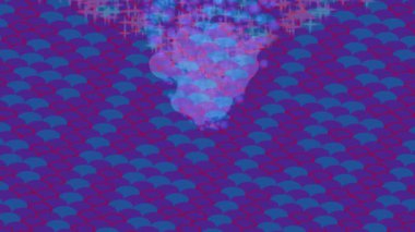 Benzersiz hareket grafikleri tasarım sanatına sahip yaratıcı film üretimi için özet bir arkaplan