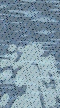 Organik desenli yüzey giriş stili video film sanatı ile soyut arkaplan tasarımı