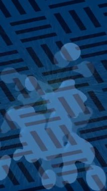 Benzersiz hareket grafikleri tasarım sanatına sahip yaratıcı film üretimi için özet bir arkaplan