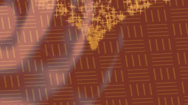 Benzersiz video giriş tasarımı projeleri için detaylı yüzey kalıbı film animasyon stili grafik girişi