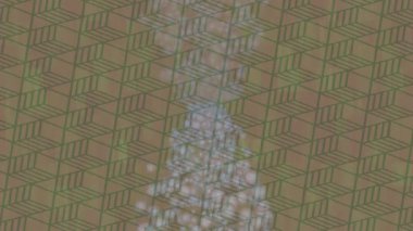 Benzersiz hareket grafikleri tasarım sanatına sahip yaratıcı film üretimi için özet bir arkaplan