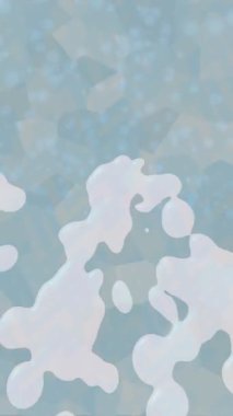 Benzersiz dijital animasyon tarzı grafikleri olan yaratıcı ortam tasarımı için yenilikçi hareket dokusu