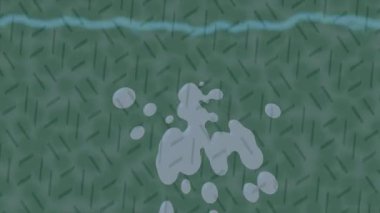 Estetik doku arkaplan tasarımı renkli hareket grafikleri ile moda film giriş profosyoneli