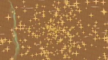 Dijital doku yüzey tasarım biçimi ile modern video animasyonu için gelişmiş hareket grafikleri