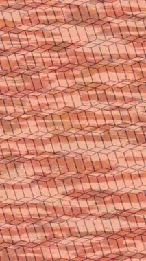 Benzersiz video giriş tasarımı projeleri için detaylı yüzey kalıbı film animasyon stili grafik girişi