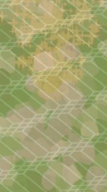 Benzersiz dijital animasyon tarzı grafikleri olan yaratıcı ortam tasarımı için yenilikçi hareket dokusu