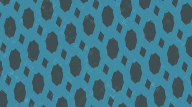 Benzersiz dijital animasyon tarzı grafikleri olan yaratıcı ortam tasarımı için yenilikçi hareket dokusu