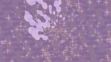 Lüks hareket projeleri için soyut tasarım stili animasyonu olan üst düzey dijital doku