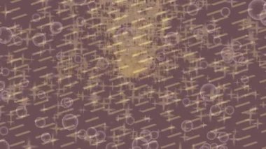 Lüks hareket projeleri için soyut tasarım stili animasyonu olan üst düzey dijital doku