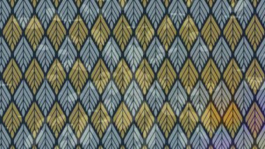 Organik desenli yüzey giriş stili video film sanatı ile soyut arkaplan tasarımı