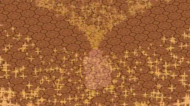 Lüks hareket projeleri için soyut tasarım stili animasyonu olan üst düzey dijital doku