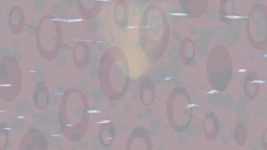 Organik desenli yüzey giriş stili video film sanatı ile soyut arkaplan tasarımı