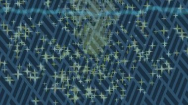 Estetik doku arkaplan tasarımı renkli hareket grafikleri ile moda film giriş profosyoneli