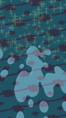 Yaratıcı video düzenleme film tasarımı için benzersiz hareket grafikleri biçimi giriş hareketi video pro