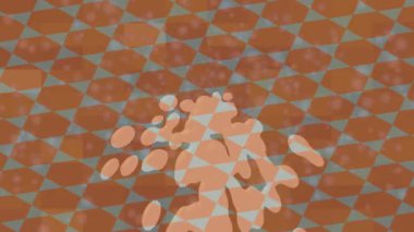 Benzersiz hareket grafikleri tasarım sanatına sahip yaratıcı film üretimi için özet bir arkaplan