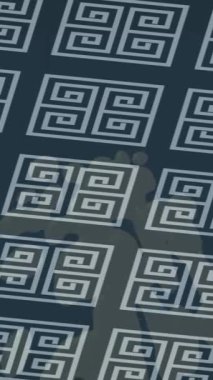 Yaratıcı video düzenleme film tasarımı için benzersiz hareket grafikleri biçimi giriş hareketi video pro