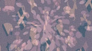 Benzersiz video giriş tasarımı projeleri için detaylı yüzey kalıbı film animasyon stili grafik girişi