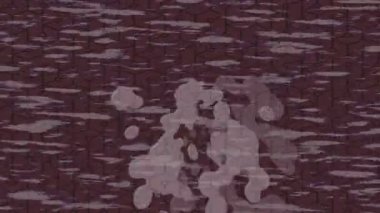 Organik desenli yüzey giriş stili video film sanatı ile soyut arkaplan tasarımı