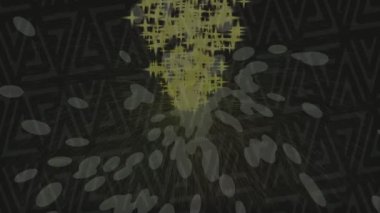 Profesyonel video projeleri sanat tarzı için organik hareketli arkaplan tasarımı