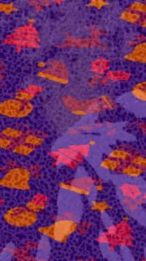 Estetik doku arkaplan tasarımı renkli hareket grafikleri ile moda film giriş profosyoneli