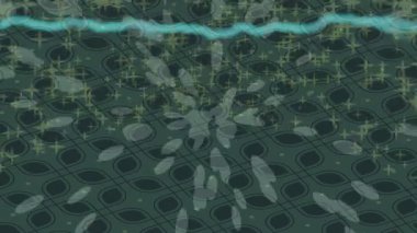 Benzersiz hareket grafikleri tasarım sanatına sahip yaratıcı film üretimi için özet bir arkaplan