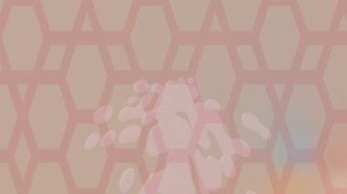 Benzersiz video giriş tasarımı projeleri için detaylı yüzey kalıbı film animasyon stili grafik girişi