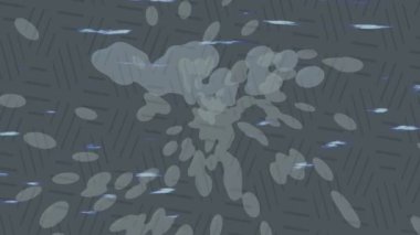 Modern medya üretimi için fütüristik dijital soyut doku sinematik tarz hareketli grafik ögesi