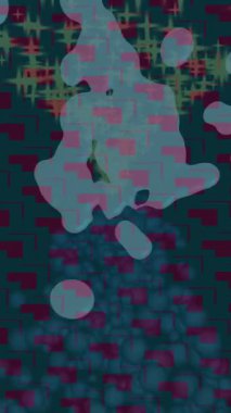 Lüks hareket projeleri için soyut tasarım stili animasyonu olan üst düzey dijital doku