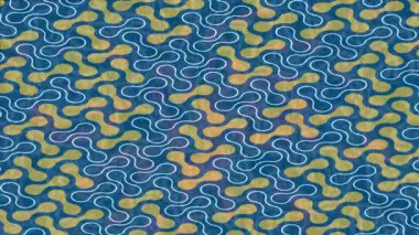 Benzersiz video giriş tasarımı projeleri için detaylı yüzey kalıbı film animasyon stili grafik girişi