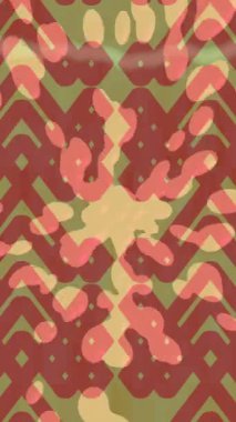 Benzersiz video giriş tasarımı projeleri için detaylı yüzey kalıbı film animasyon stili grafik girişi