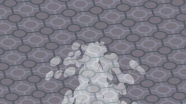 Organik desenli yüzey giriş stili video film sanatı ile soyut arkaplan tasarımı