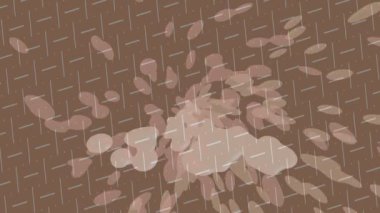 Lüks hareket projeleri için soyut tasarım stili animasyonu olan üst düzey dijital doku