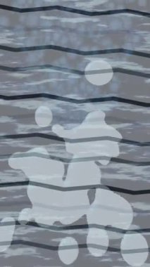 Estetik doku arkaplan tasarımı renkli hareket grafikleri ile moda film giriş profosyoneli