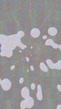 Soyut hareket desenli fütüristik video üretimi için dinamik dijital arkaplan