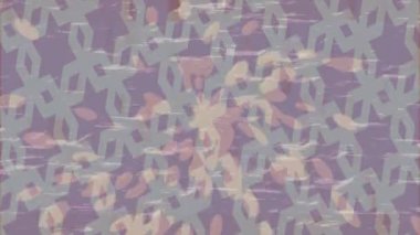 Soyut hareket desenli fütüristik video üretimi için dinamik dijital arkaplan