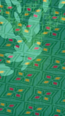 Organik desenli yüzey giriş stili video film sanatı ile soyut arkaplan tasarımı