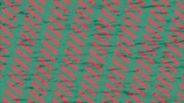 Benzersiz dijital animasyon tarzı grafikleri olan yaratıcı ortam tasarımı için yenilikçi hareket dokusu