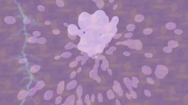 Benzersiz hareket grafikleri tasarım sanatına sahip yaratıcı film üretimi için özet bir arkaplan