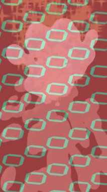 Benzersiz hareket grafikleri tasarım sanatına sahip yaratıcı film üretimi için özet bir arkaplan