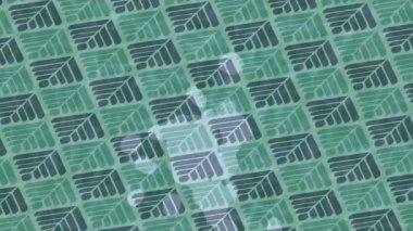 Benzersiz hareket dokusu tasarım sanatı ile profesyonel video düzenleme için modern soyut grafikler