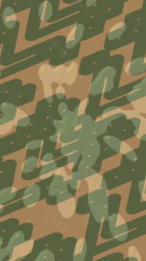 Benzersiz dijital animasyon tarzı grafikleri olan yaratıcı ortam tasarımı için yenilikçi hareket dokusu