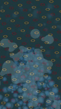 Organik desenli yüzey giriş stili video film sanatı ile soyut arkaplan tasarımı