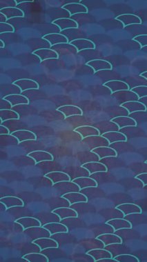 Estetik doku arkaplan tasarımı renkli hareket grafikleri ile moda film giriş profosyoneli