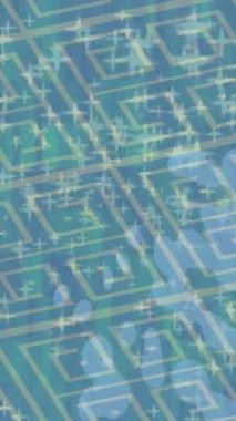 Benzersiz hareket grafikleri tasarım sanatına sahip yaratıcı film üretimi için özet bir arkaplan