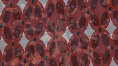 Estetik doku arkaplan tasarımı renkli hareket grafikleri ile moda film giriş profosyoneli