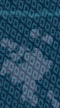 Benzersiz dijital animasyon tarzı grafikleri olan yaratıcı ortam tasarımı için yenilikçi hareket dokusu