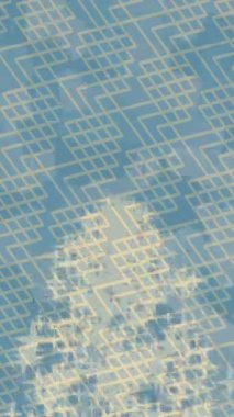 Organik desenli yüzey giriş stili video film sanatı ile soyut arkaplan tasarımı