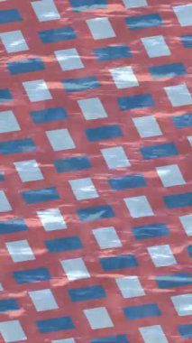 Benzersiz dijital animasyon tarzı grafikleri olan yaratıcı ortam tasarımı için yenilikçi hareket dokusu