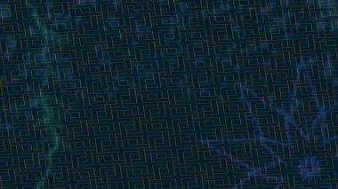 Lüks hareket projeleri için soyut tasarım stili animasyonu olan üst düzey dijital doku